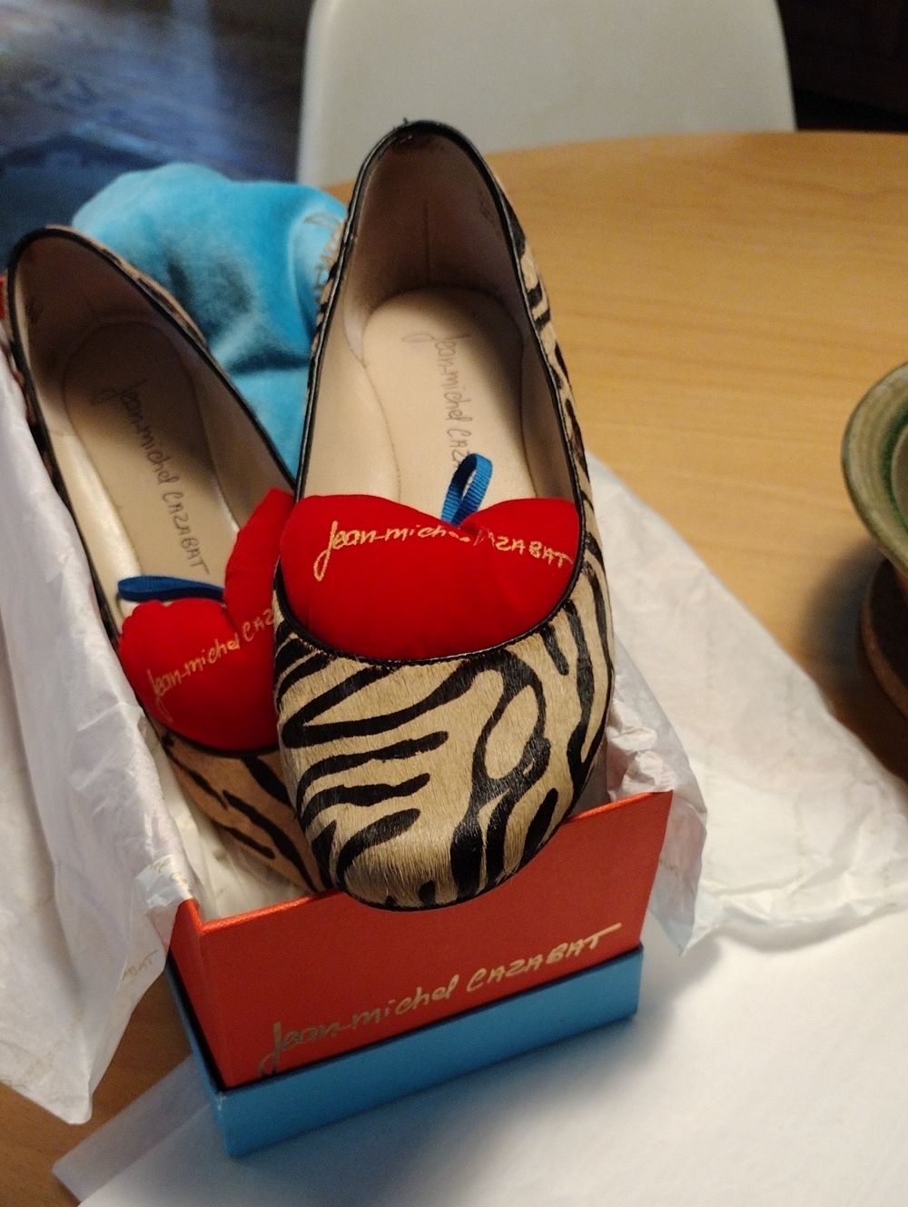 Zebra Print Flats